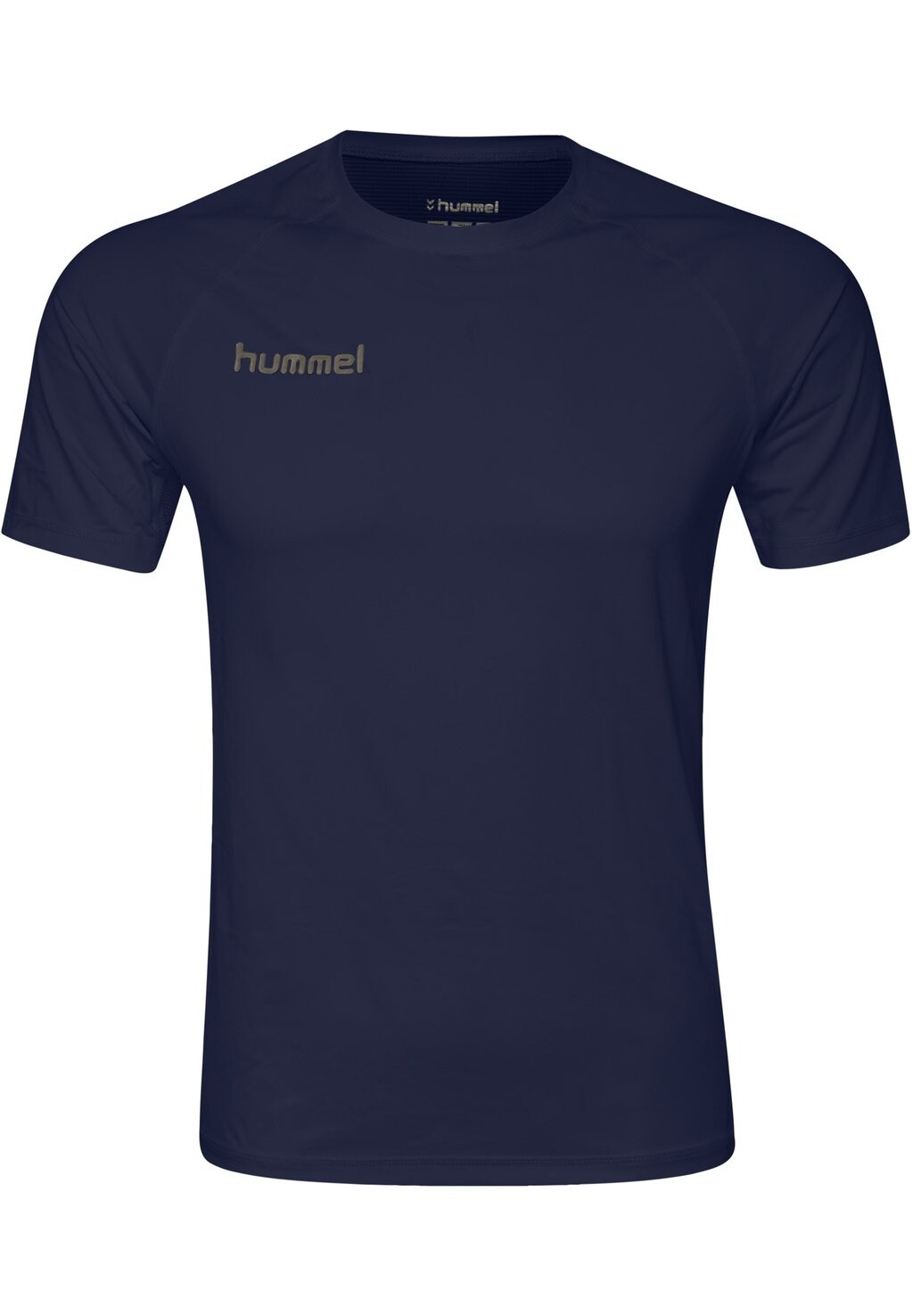

Футболка с принтом Hummel, темно-синий