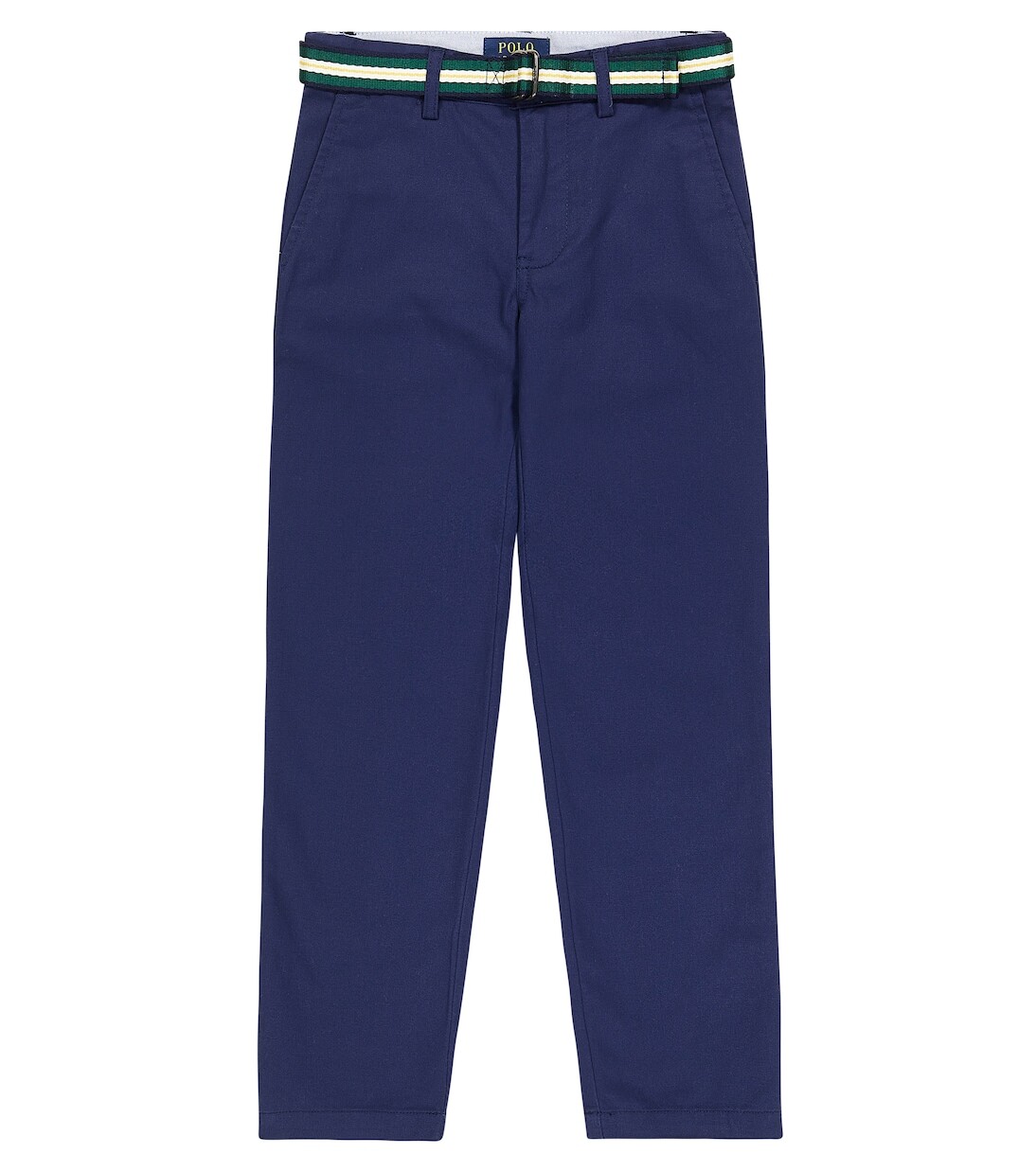 

Прямые брюки из смесового хлопка Polo Ralph Lauren, синий