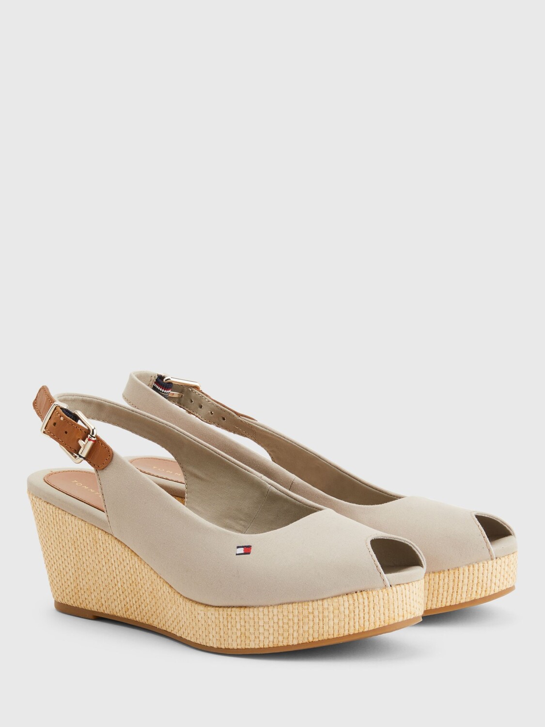 

Tommy Hilfiger Iconic Elba Эспадрильи с пяткой на пятке, Камень
