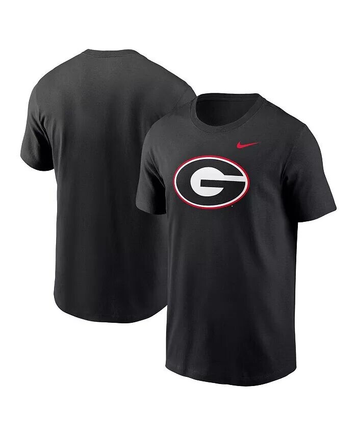 

Мужская футболка с логотипом Georgia Bulldogs Primetime Evergreen Nike, красный