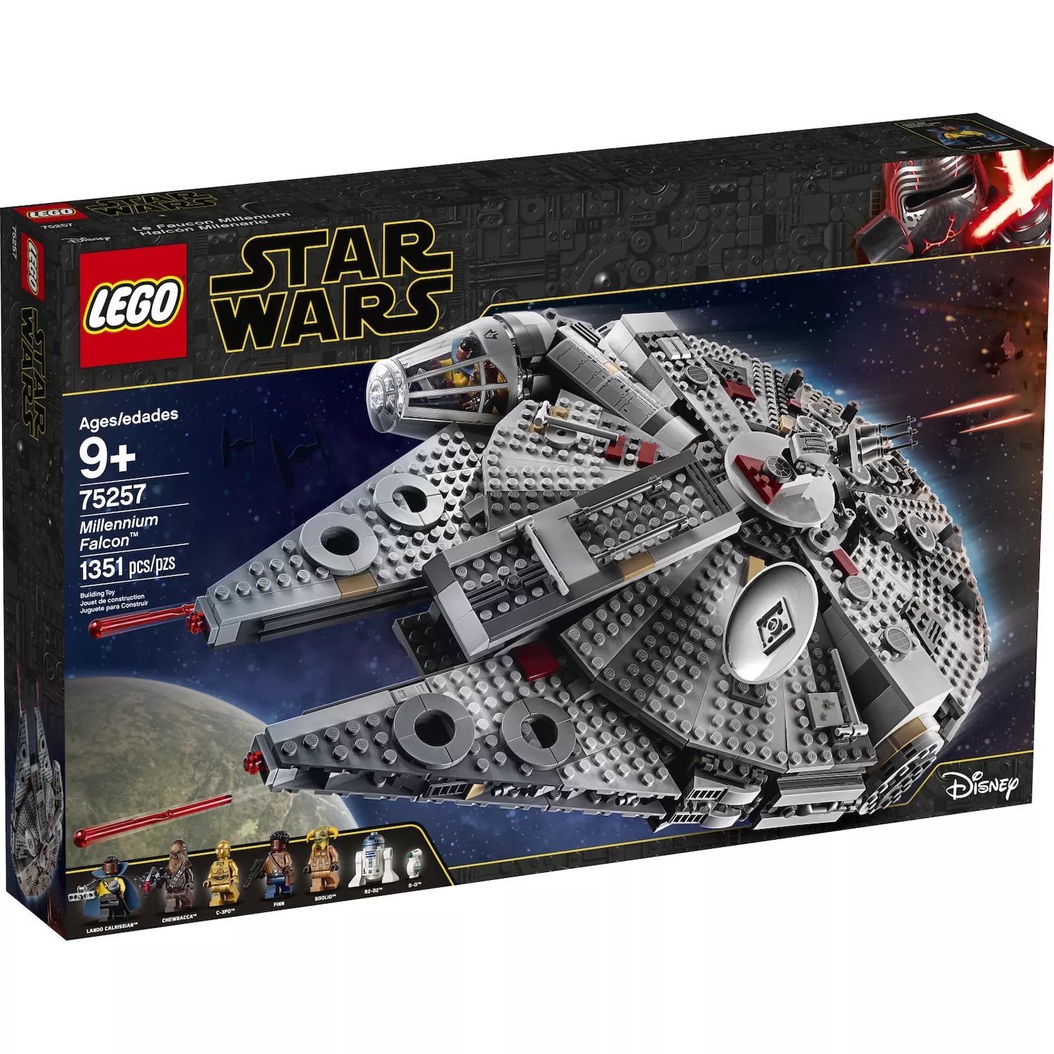 Набор LEGO Star Wars «Тысячелетний сокол» 75257 LEGO цена и фото