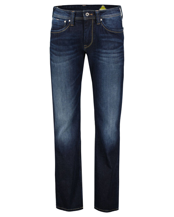 

Джинсы Kingston классического кроя на молнии Pepe Jeans, синий