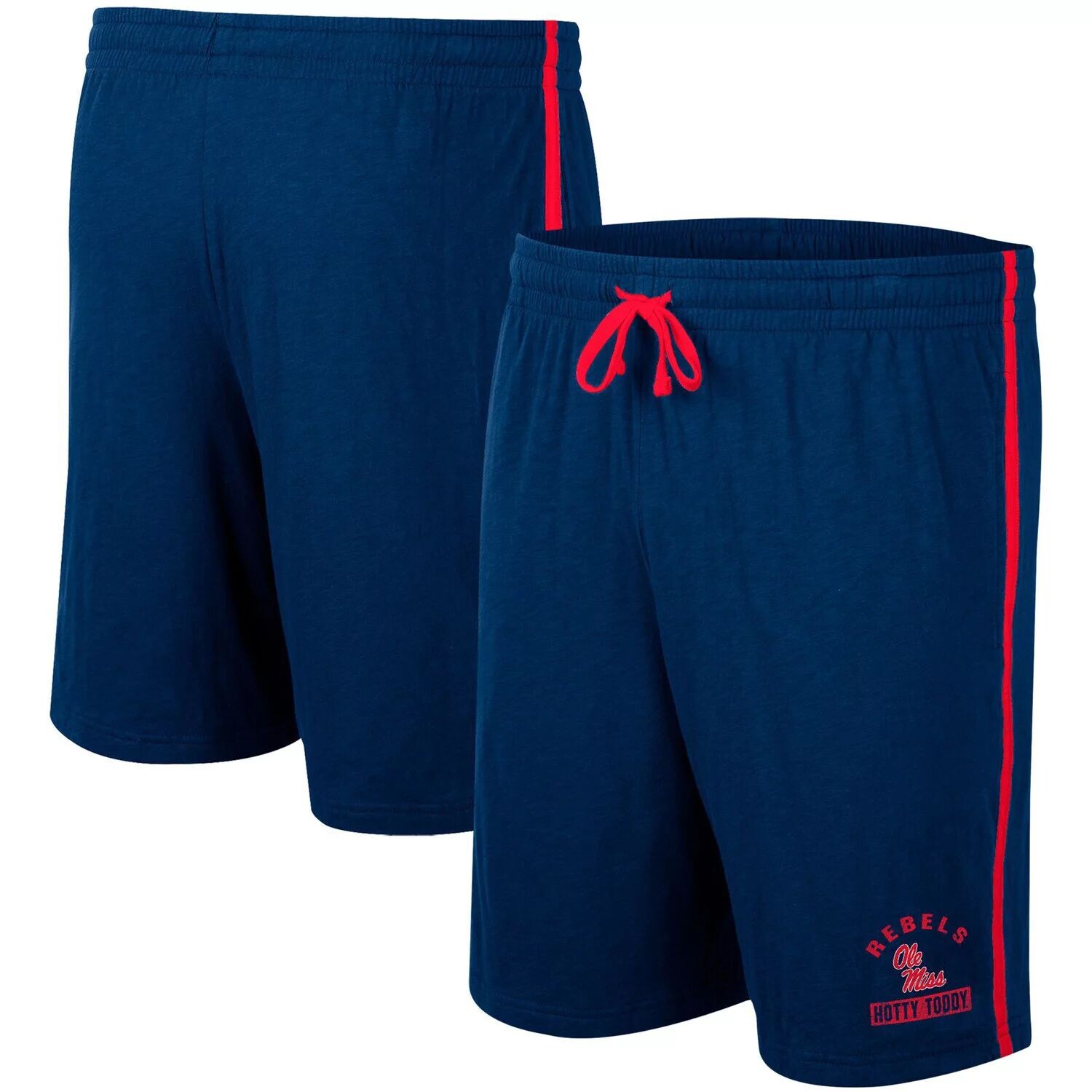 

Мужские темно-синие шорты Ole Miss Rebels Thunder Slub Colosseum