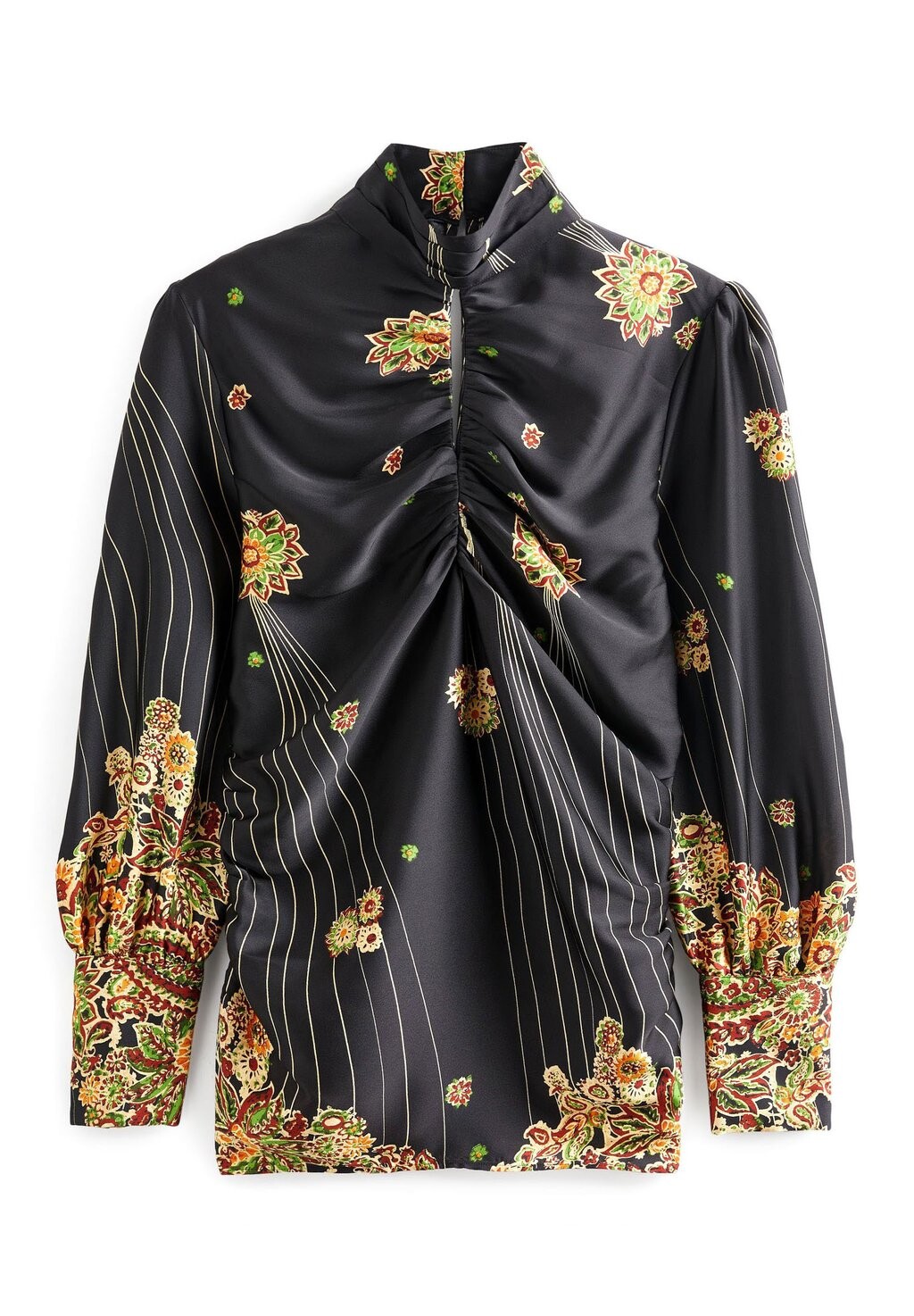 

Блузка PAISLEY PRINT KEYHOLE Next, цвет black