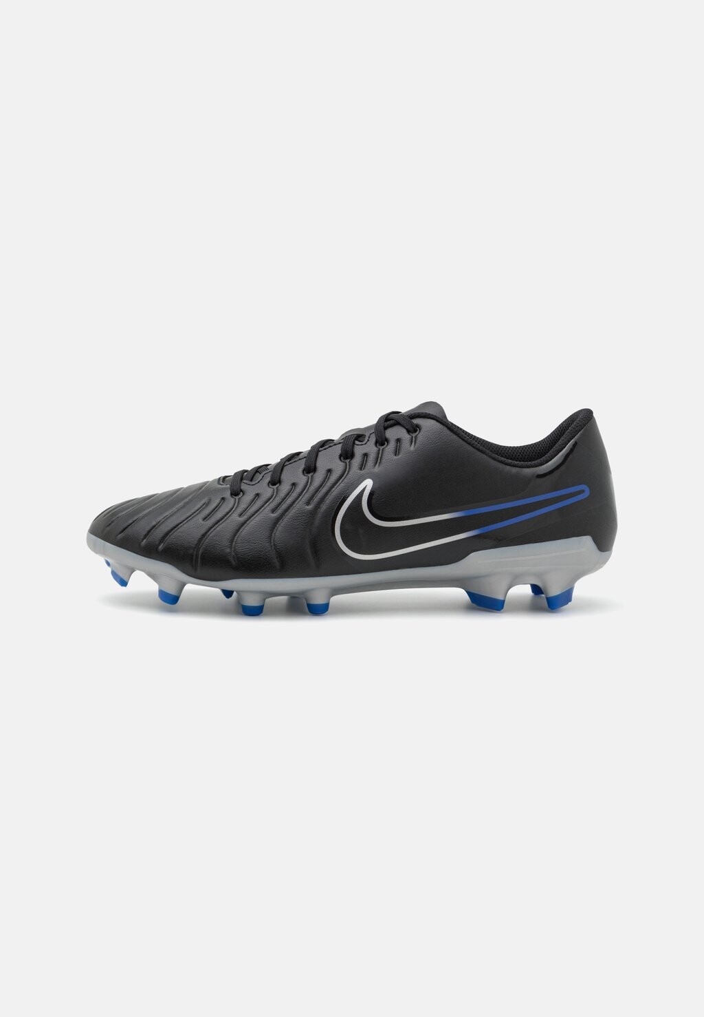 

бутсы с шипами Legend 10 Club Mg Nike, цвет black/chrome/hyper royal