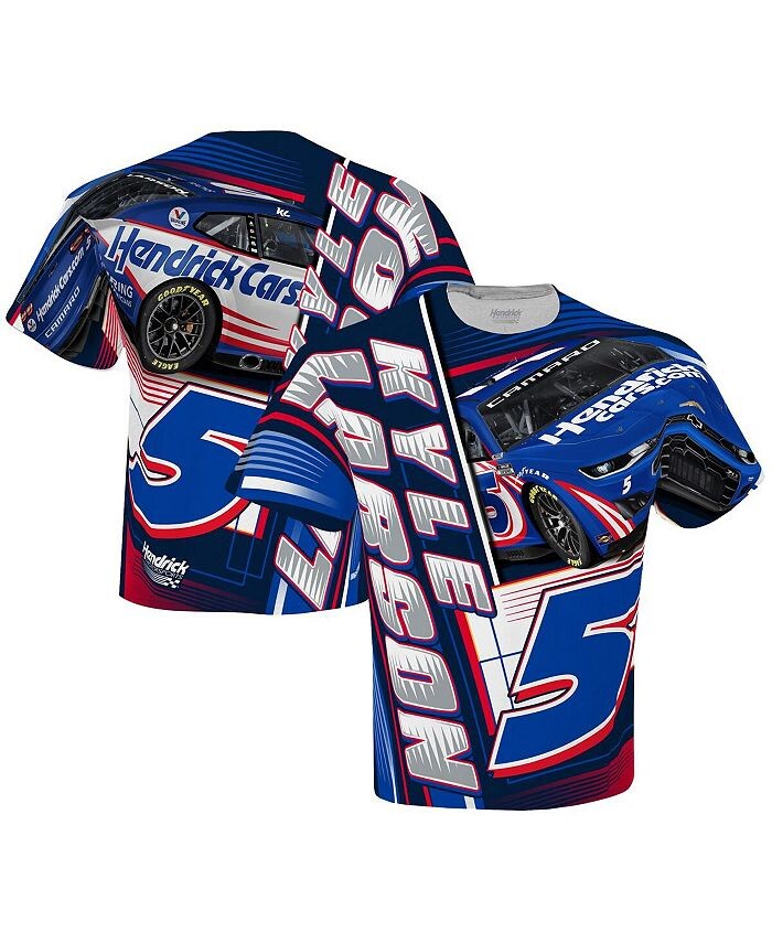 

Мужская белая футболка Kyle Larson HendrickCars.com с сублимированным принтом Dynamic Total Hendrick Motorsports Team Collection, белый