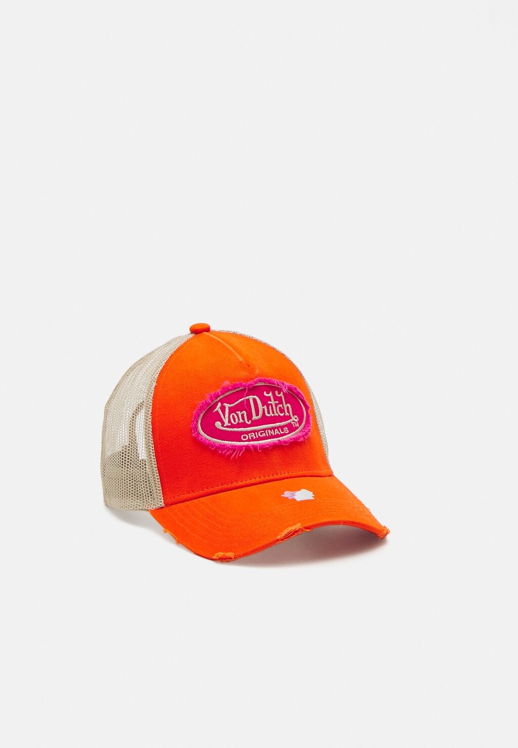 

Бейсболка TRUCKER KALMAR UNISEX Von Dutch, цвет orange/pink