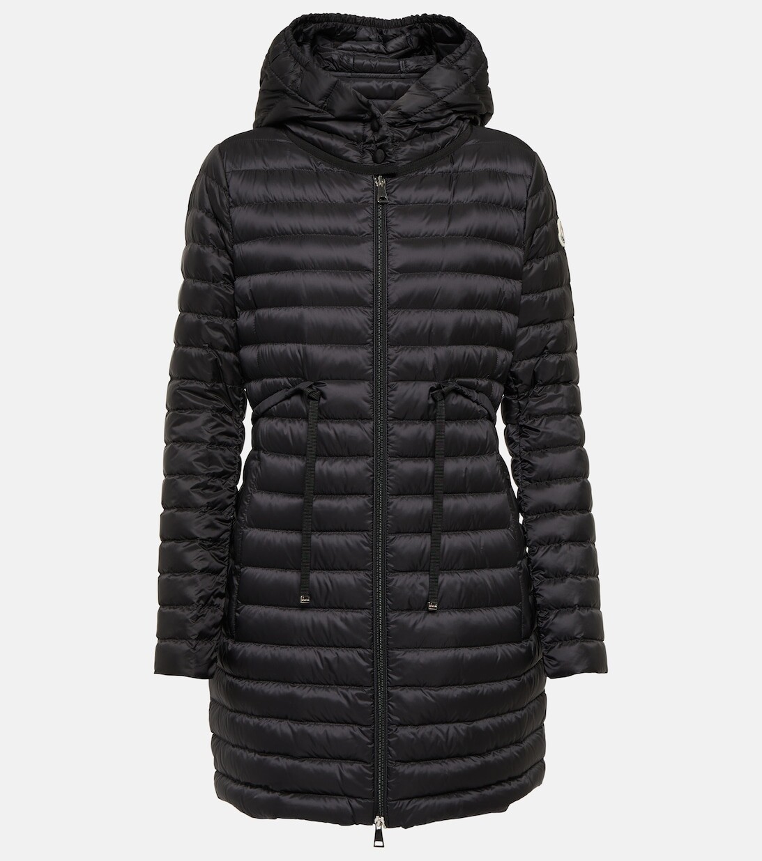 

Стеганое пуховое пальто Barbel MONCLER, черный