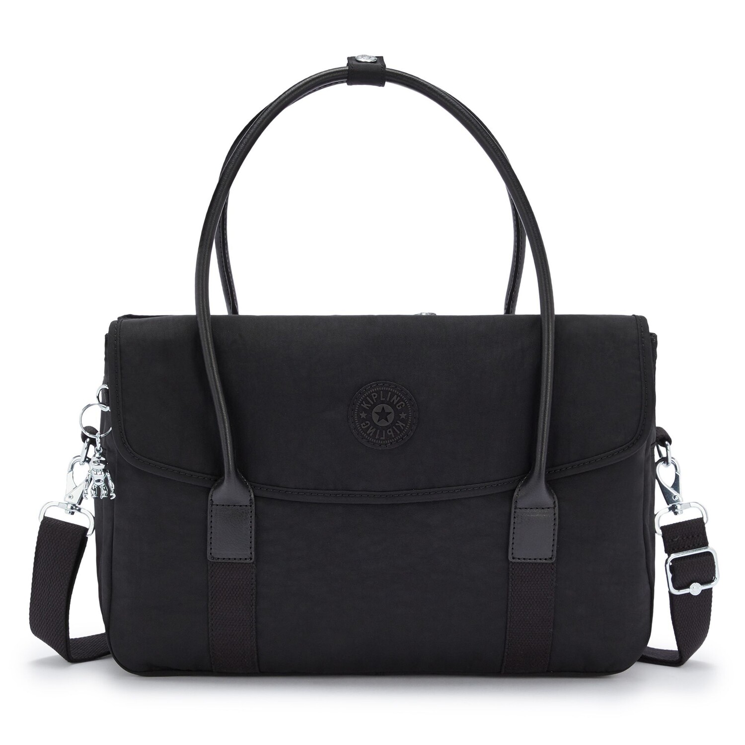 Сумка через плечо Kipling Basic Superworker S Schultertasche 38 cm Laptopfach, черный