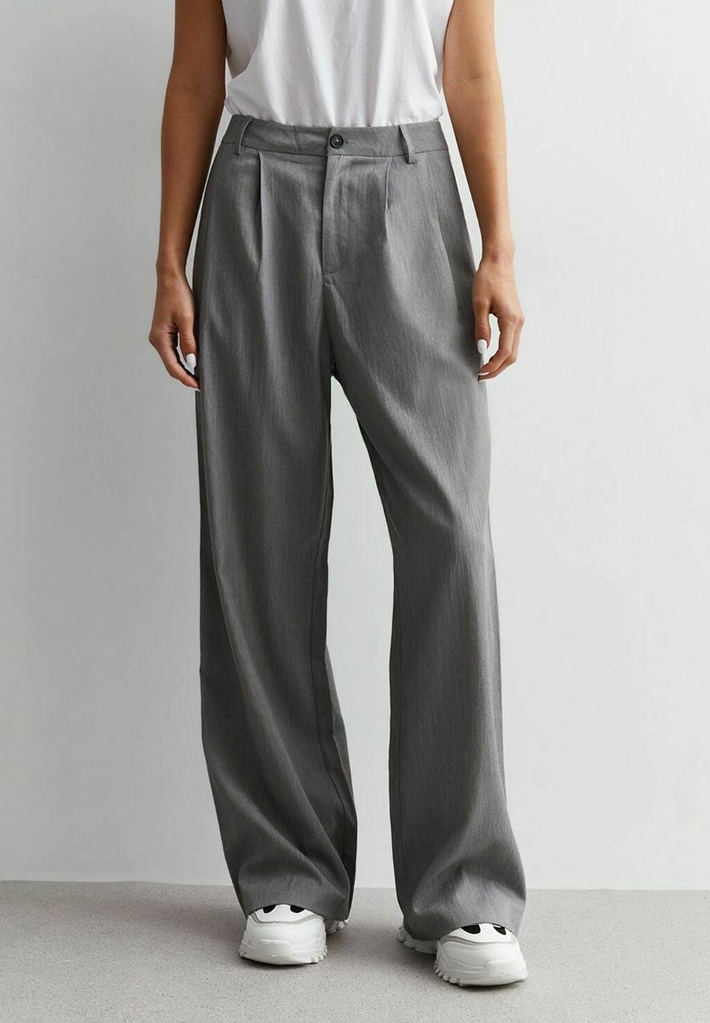 

Брюки High Waist New Look, цвет grey