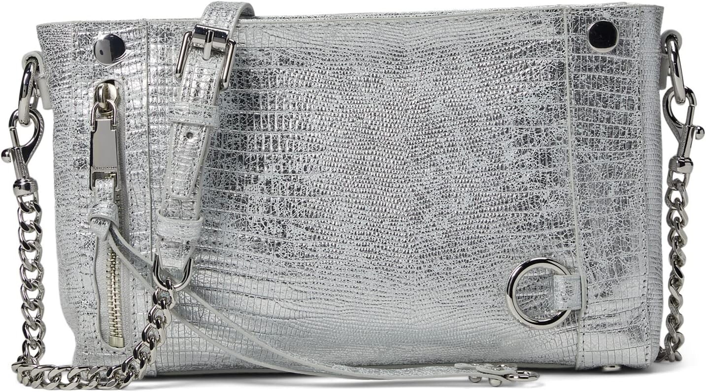 

Сумка Mini Mab Crossbody Rebecca Minkoff, цвет Silver