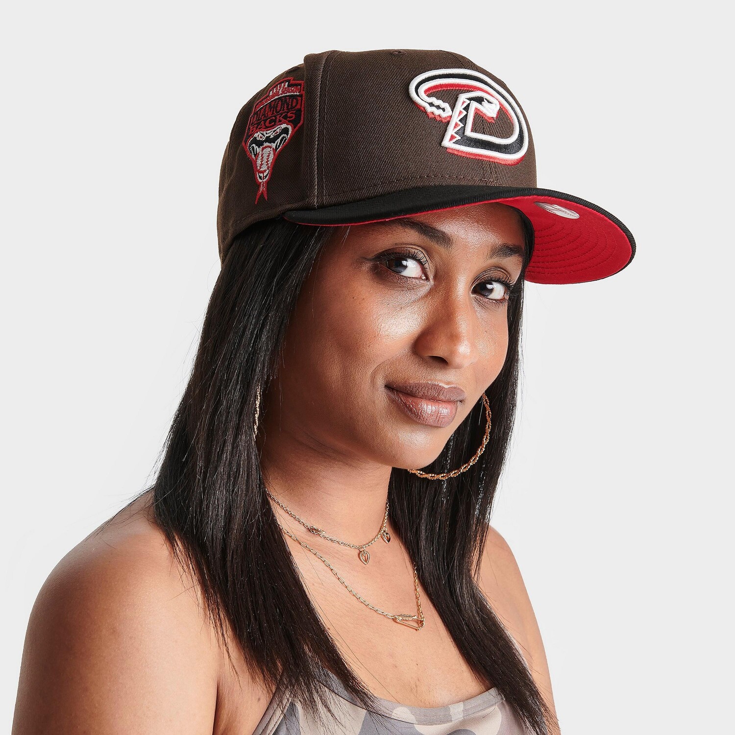 

Кепка New Era Arizona Diamondbacks MLB 9FIFTY Snapback, коричневый