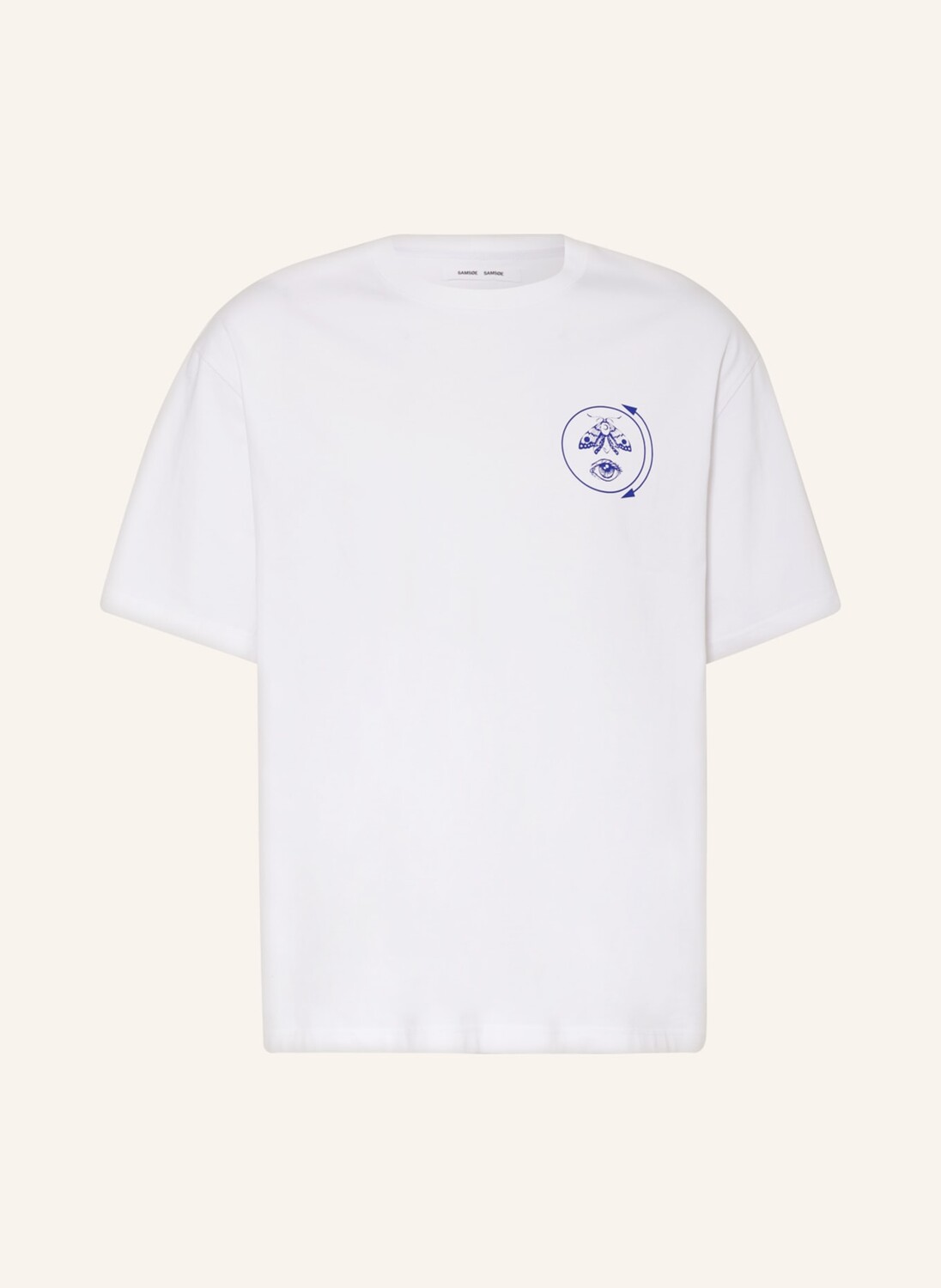 

Рубашка SAMSØE SAMSØE Oversized-FUTURE, белый