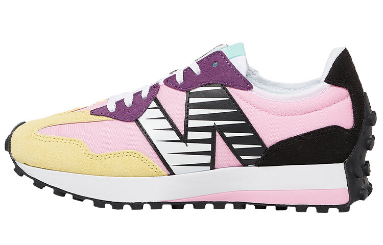 

Кроссовки Foot Locker x New Balance 327, розовый / желтый / фиолетовый