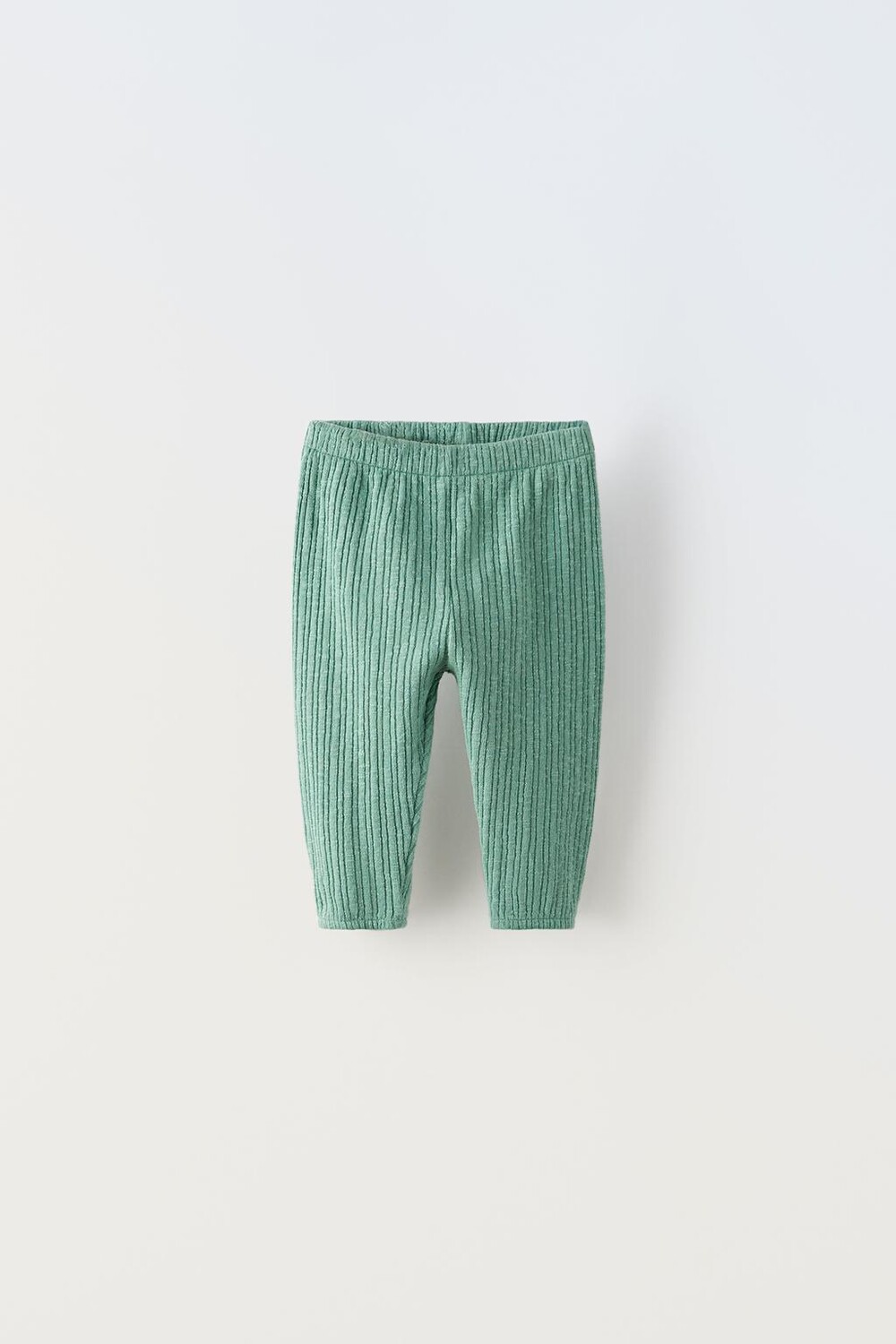

Леггинсы с текстурированной ткани ZARA, зеленый