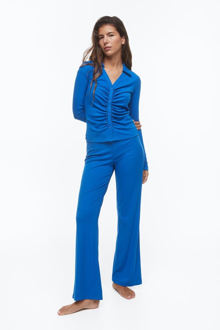 

Брюки из джерси в рубчик H&M