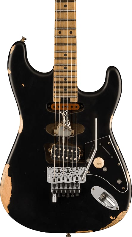 Электрогитара EVH Frankie Relic Series Electric Guitar, Black w/ Gig Bag