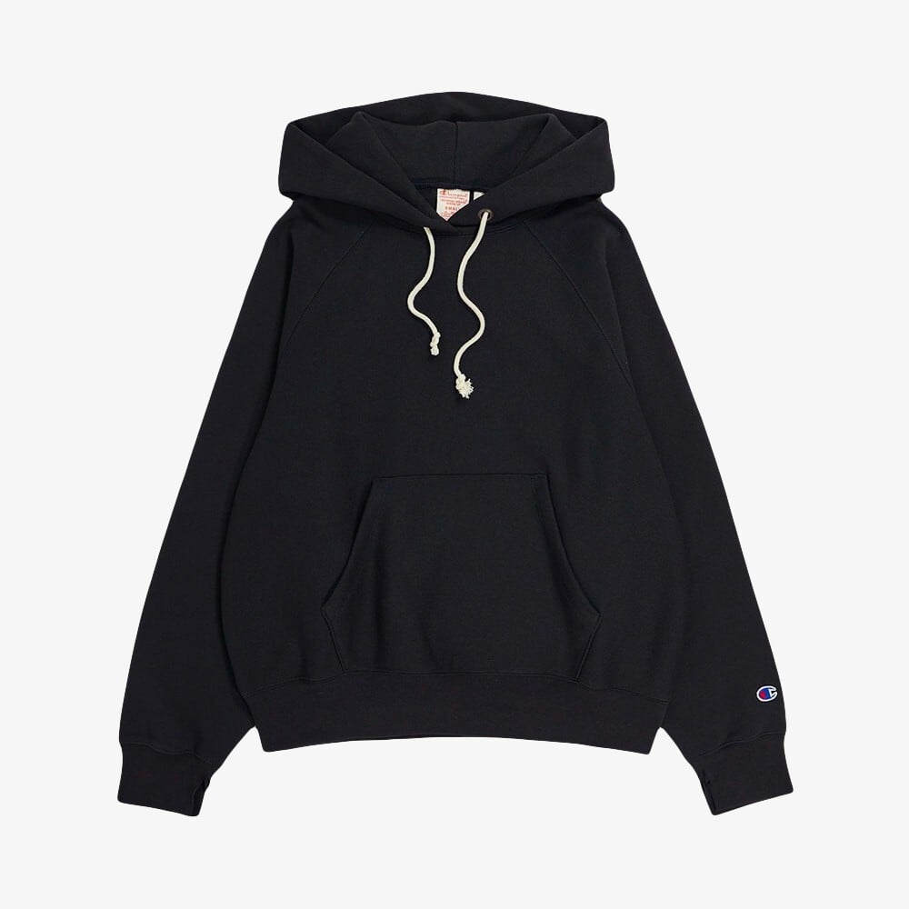 

Толстовка Minimal Reverse Weave Hoodie 'Black' Champion, черный