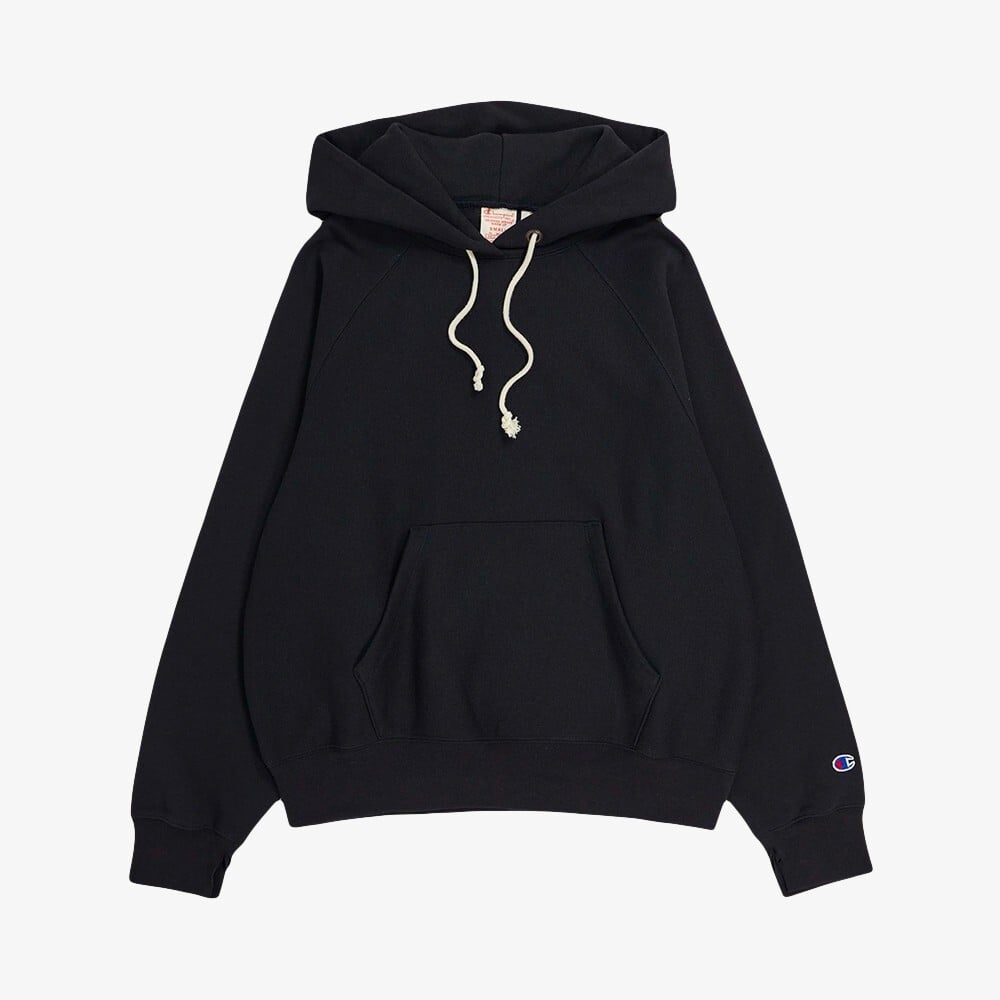 Толстовка Minimal Reverse Weave Hoodie 'Black' Champion, черный