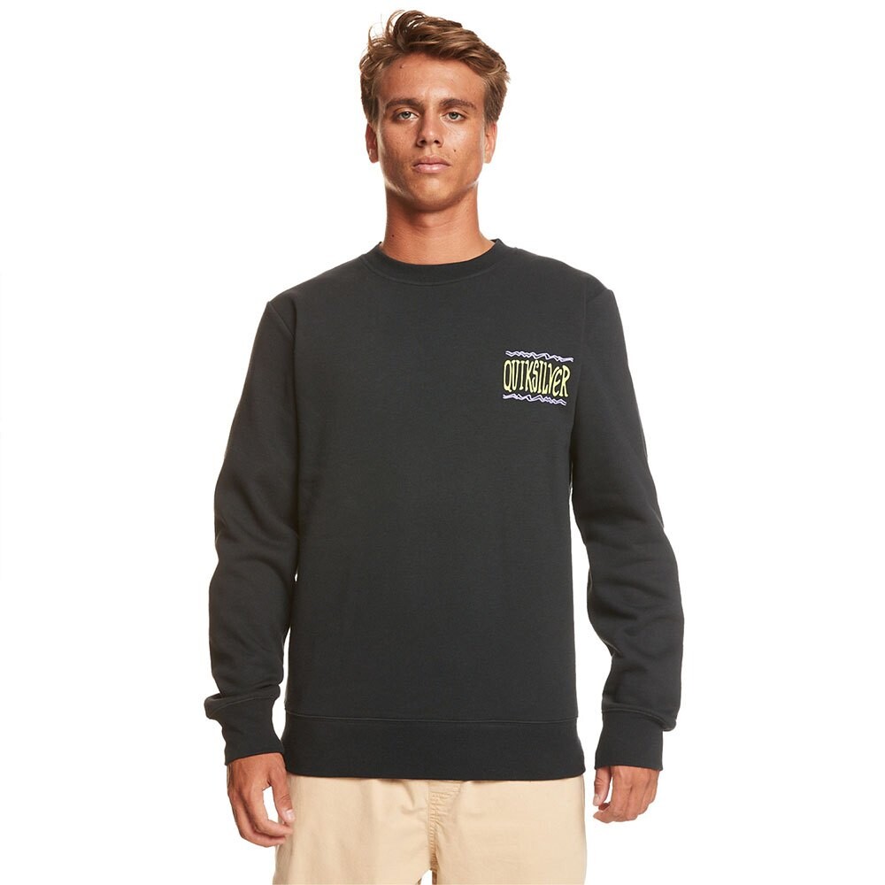 

Толстовка Quiksilver Surf The Earth Crew, черный