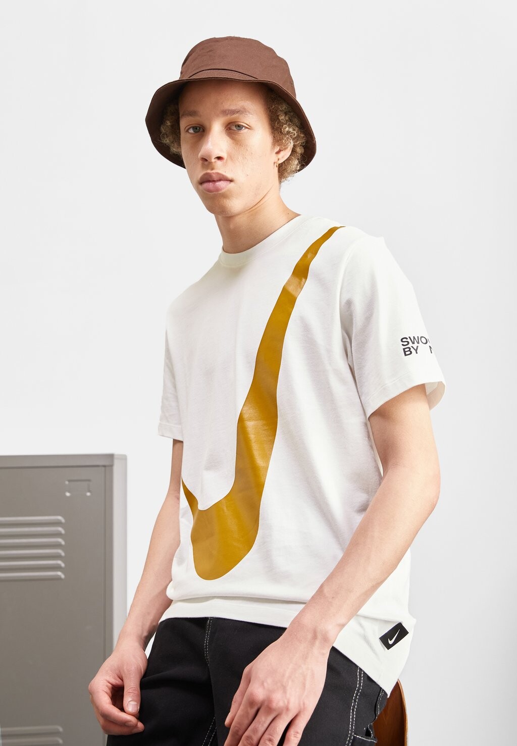 

Футболка с принтом TEE BIG Nike, белый