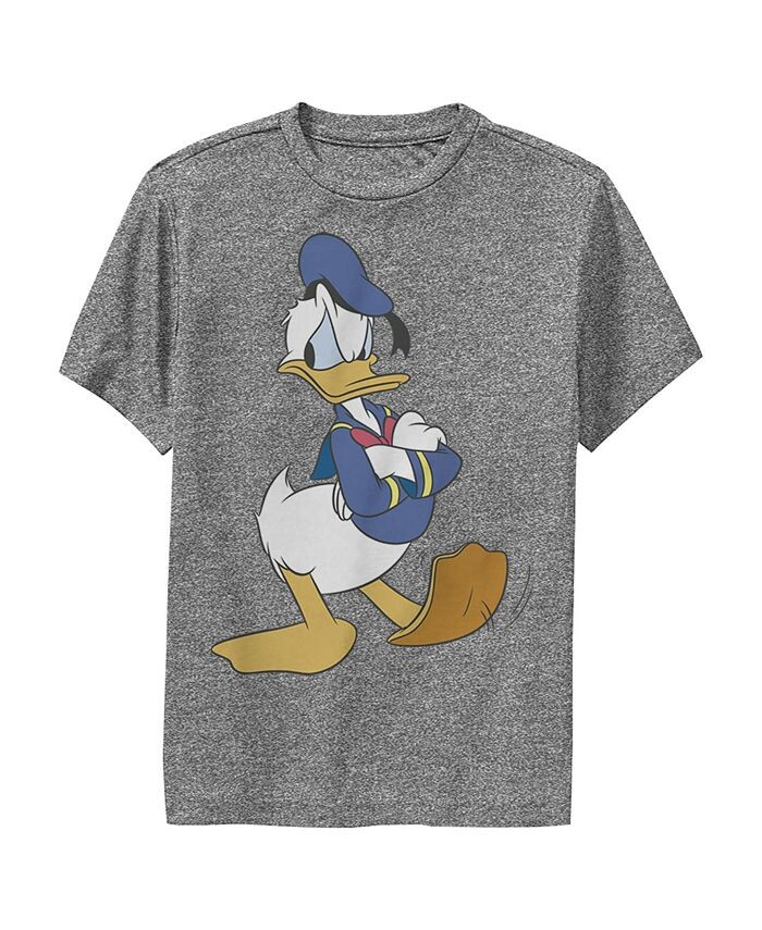 

Мальчик Микки & Нетерпеливая детская футболка Друзья Дональда Дака Disney, серый
