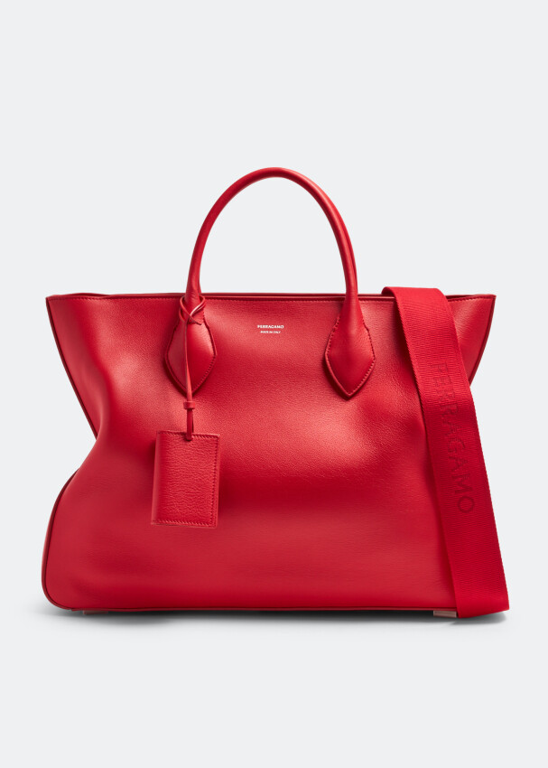 

Сумка-тоут Ferragamo Large, красный