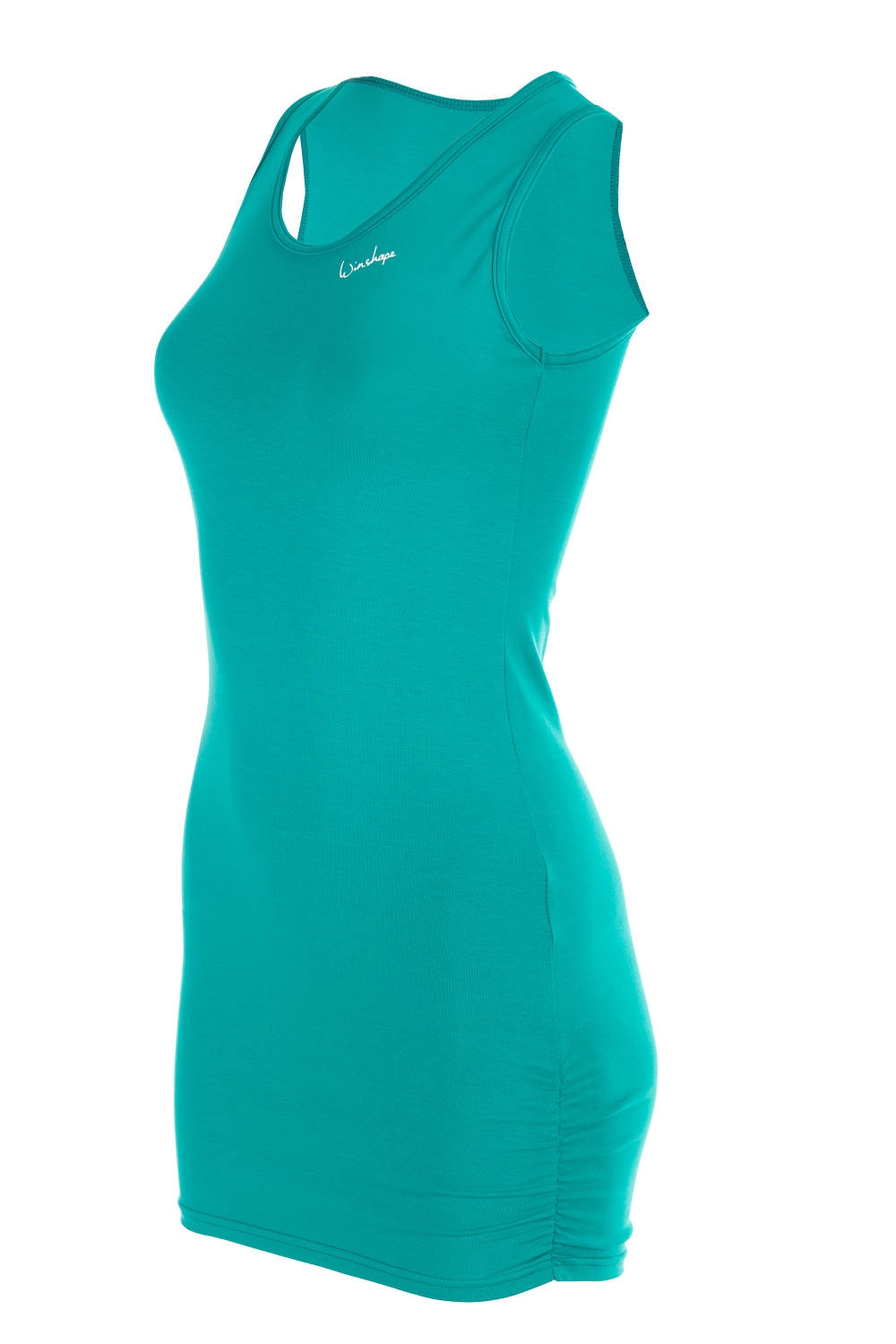 Спортивная футболка Winshape Longtop mit seitlicher Raffung WTR15, цвет ocean green