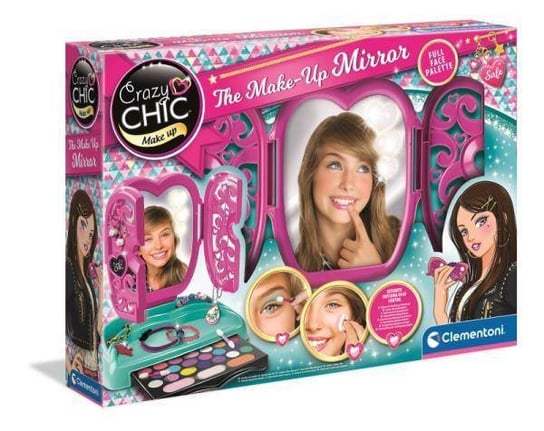 Креативный набор Crazy Chic Зеркало для макияжа, 50641 Clementoni