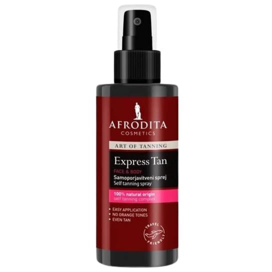 

Спрей-автозагар для тела и лица, 100 мл Afrodita Express Tan
