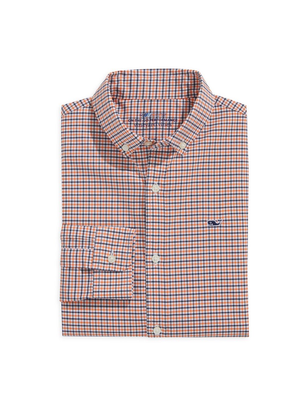 

Рубашка Tattersall в клетку на пуговицах для мальчиков Vineyard Vines