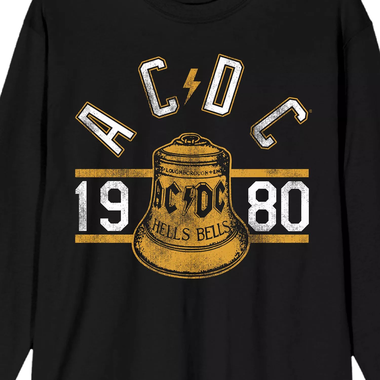 Мужская футболка AC/DC Hells Bells 1980 Licensed Character