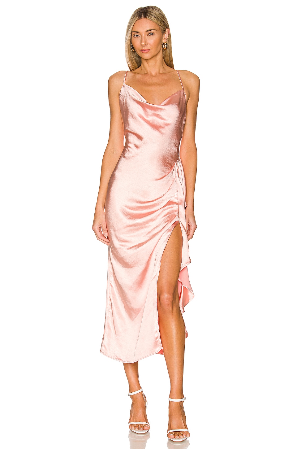 Платье миди ELLIATT X REVOLVE Cordae, цвет Sherbet Pink