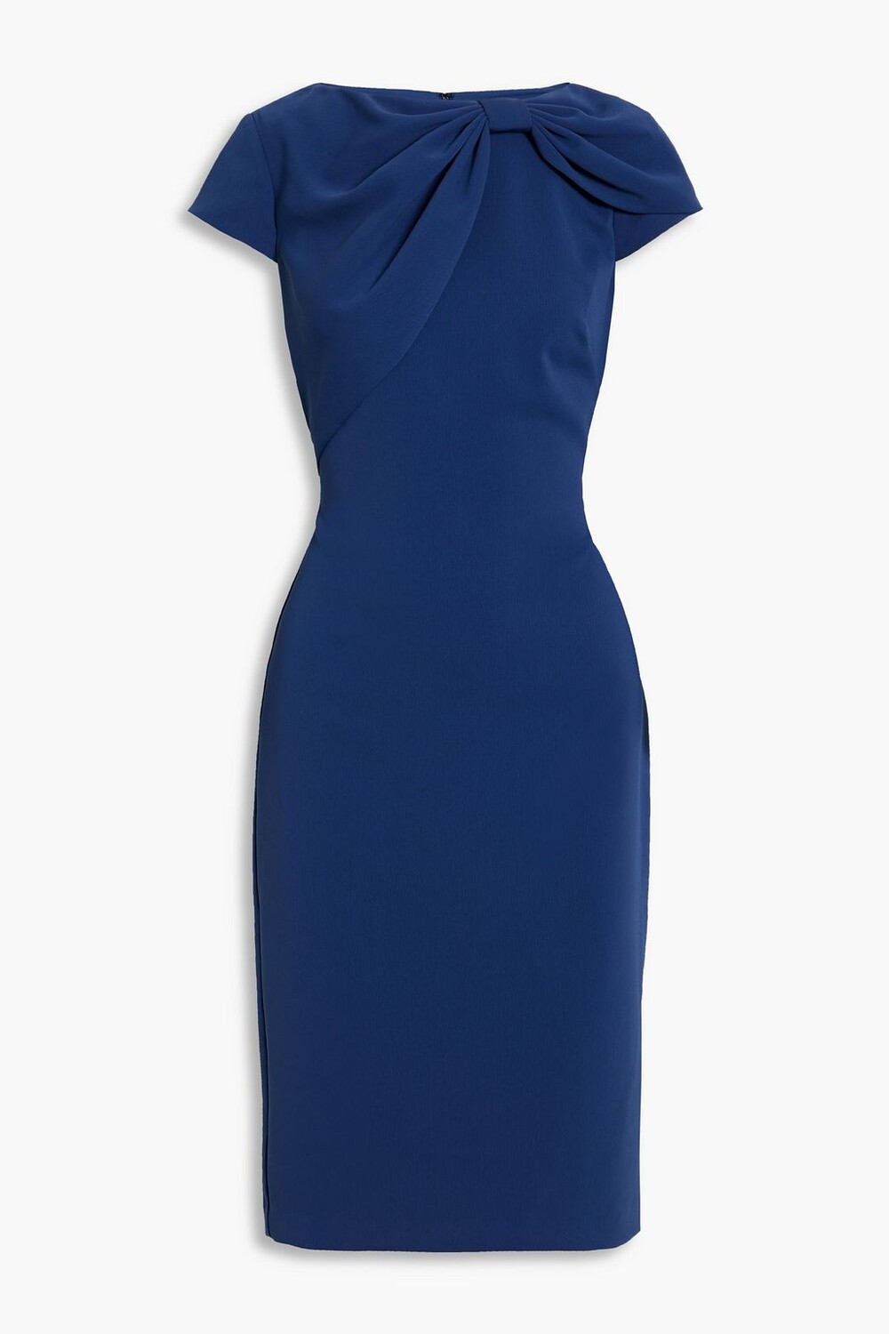 

Платье из крепа с бантом BADGLEY MISCHKA, нави