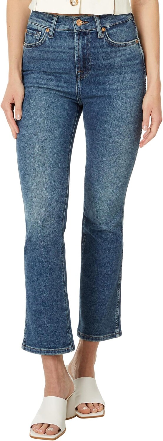 

Брюки 7 For All Mankind Hw Slim Kick, цвет Sea Level