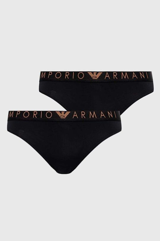 

2 пары трусов Emporio Armani Underwear, черный