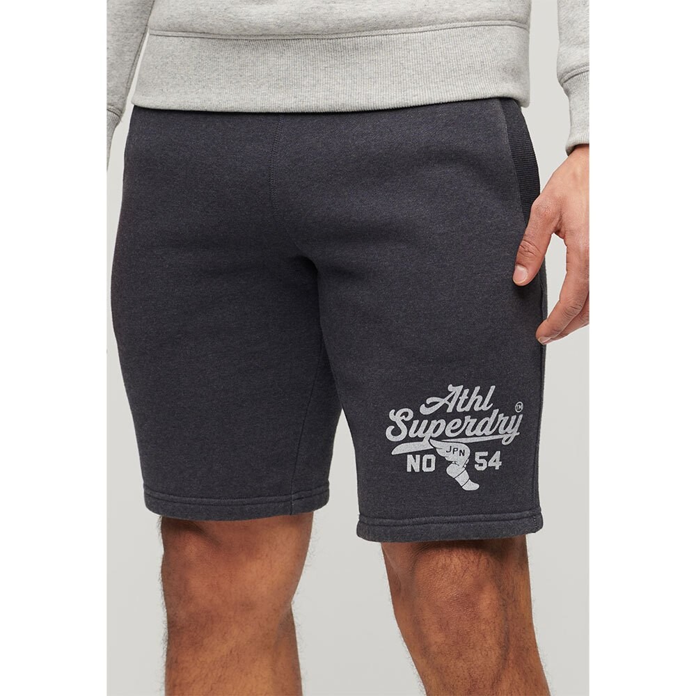 

Шорты Superdry Athletic Coll Graphic, серый