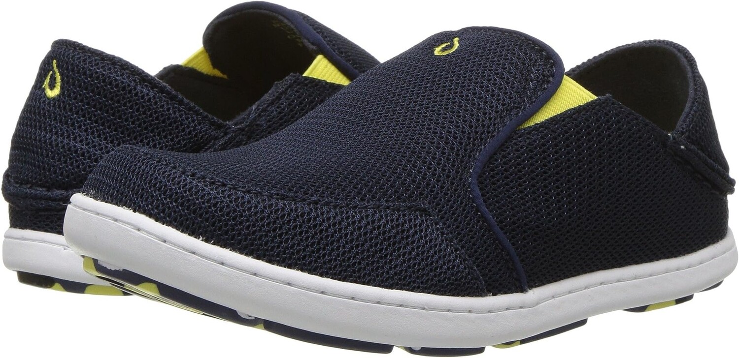 

Кроссовки Nohea Mesh OluKai, цвет Trench Blue/Bright Moss