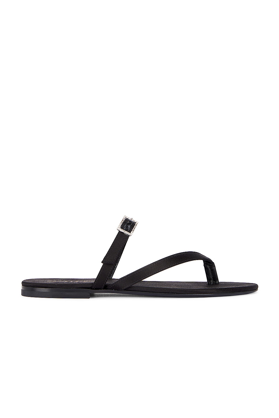 

Женские сандалии Laszlo Flat Slide Saint Laurent, цвет Noir