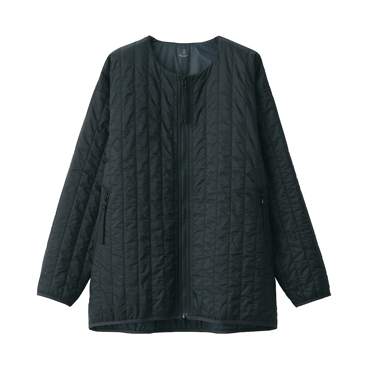 

Водоотталкивающая хлопковая куртка MUJI, черный