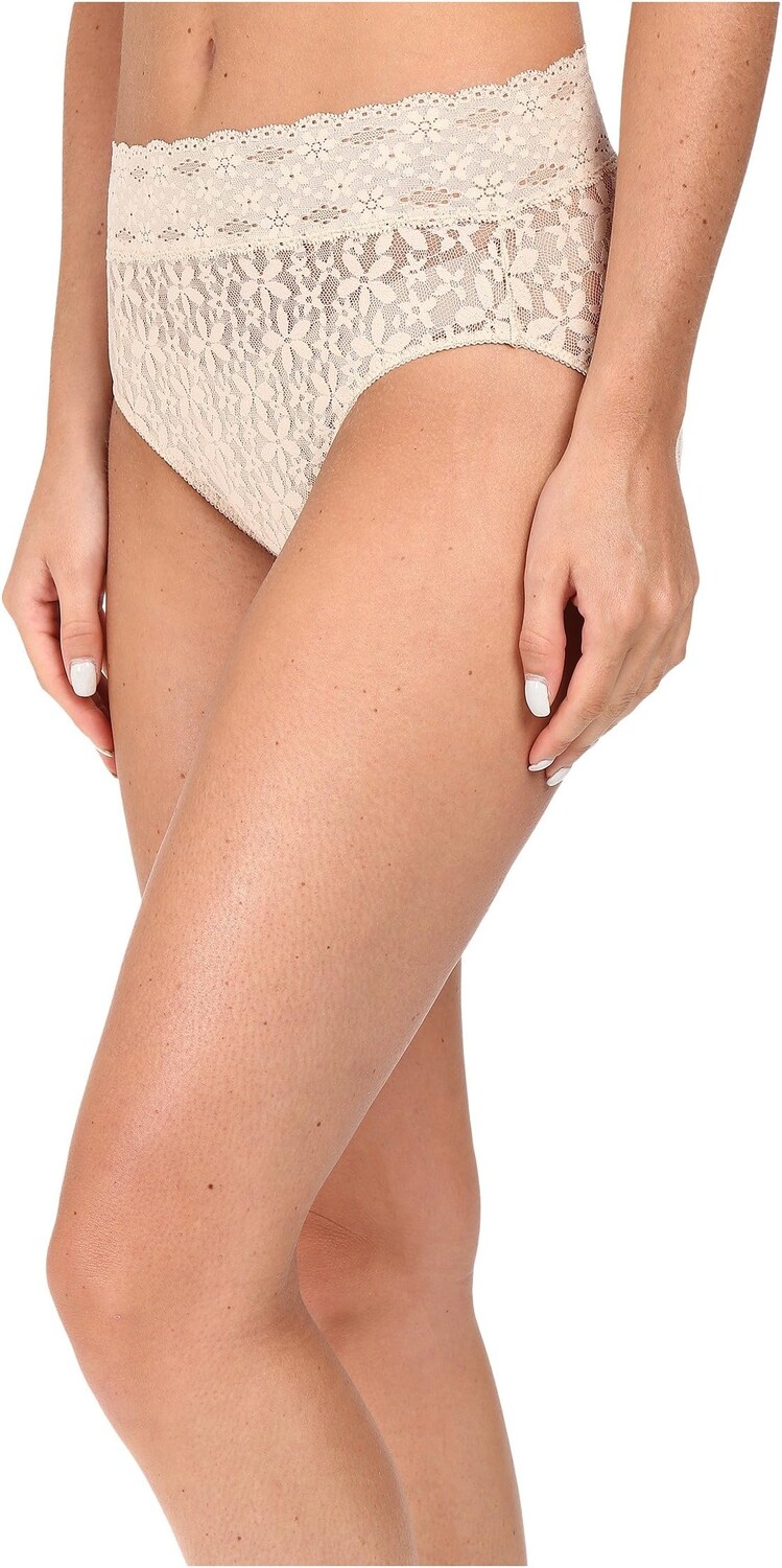 

Кружевные трусы Halo с высоким вырезом Wacoal, цвет Naturally Nude