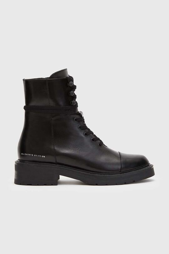 

Кожаные ботильоны Dusty AllSaints, черный