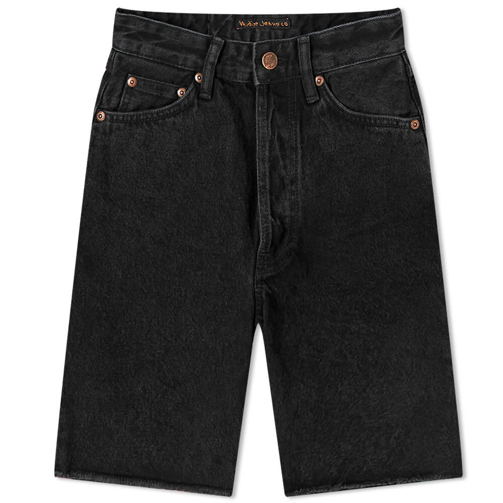 

Длинные шорты Nudie Jeans Co Maud, черный