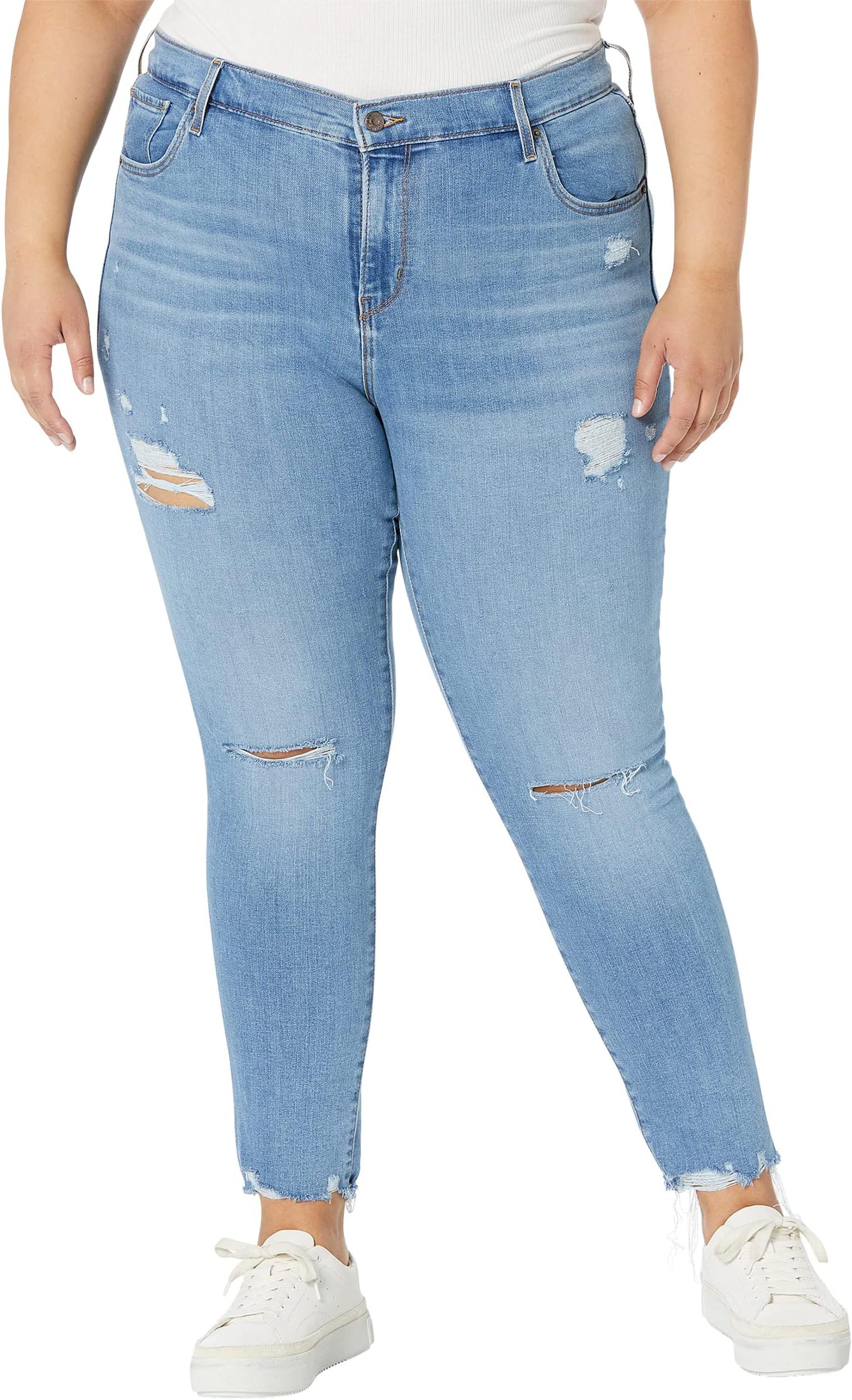 

Джинсы 721 High-Rise Skinny Levi's, цвет Medium Indigo Worn In