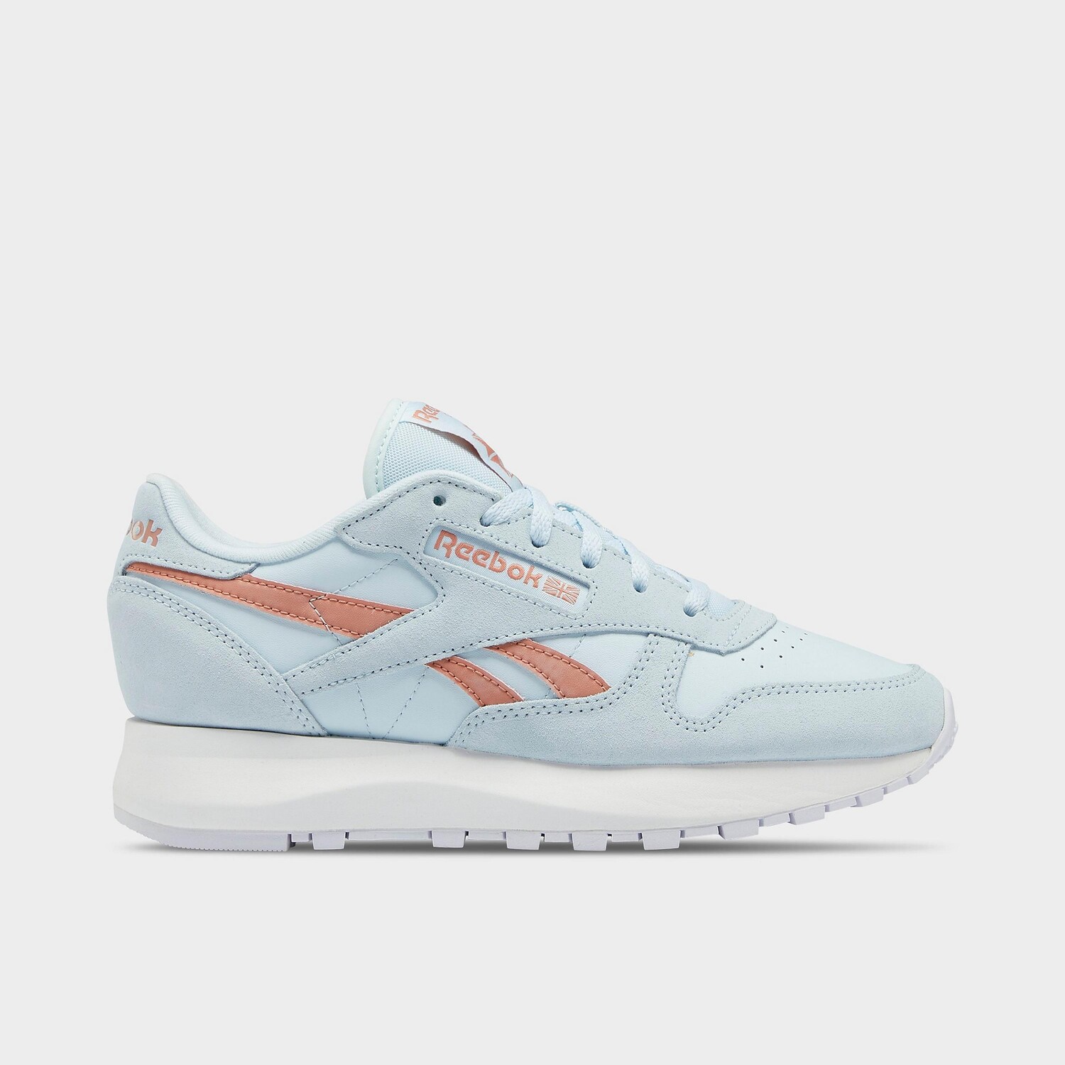 

Женские классические кожаные повседневные кроссовки Reebok SP, синий