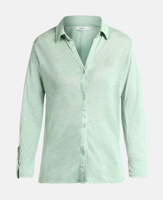 

Льняная блузка Notshy Cashmere, лаймовый