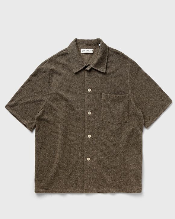 

Рубашка Our Legacy Box Shirt Shortsleeve, цвет muck boucle