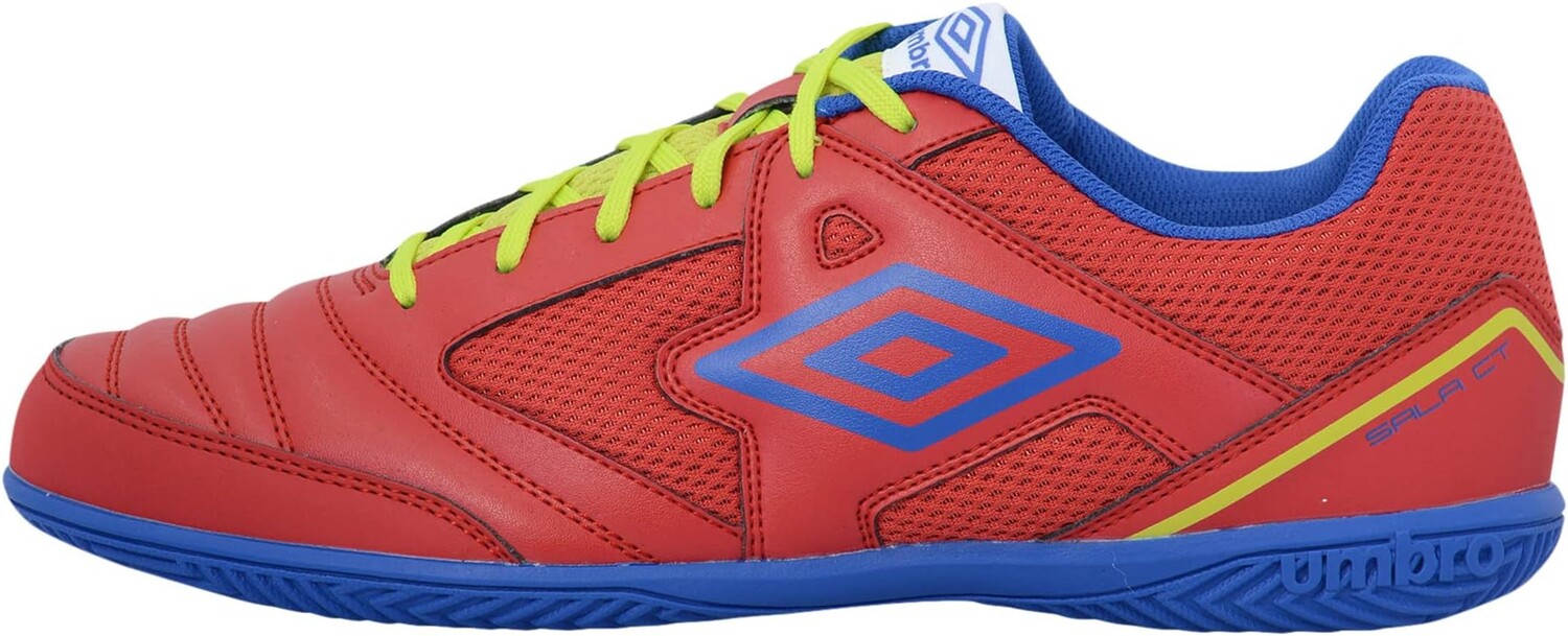 

Кроссовки Umbro Sala CT, цвет Lollipop/Victoria Blue/Lime Punch