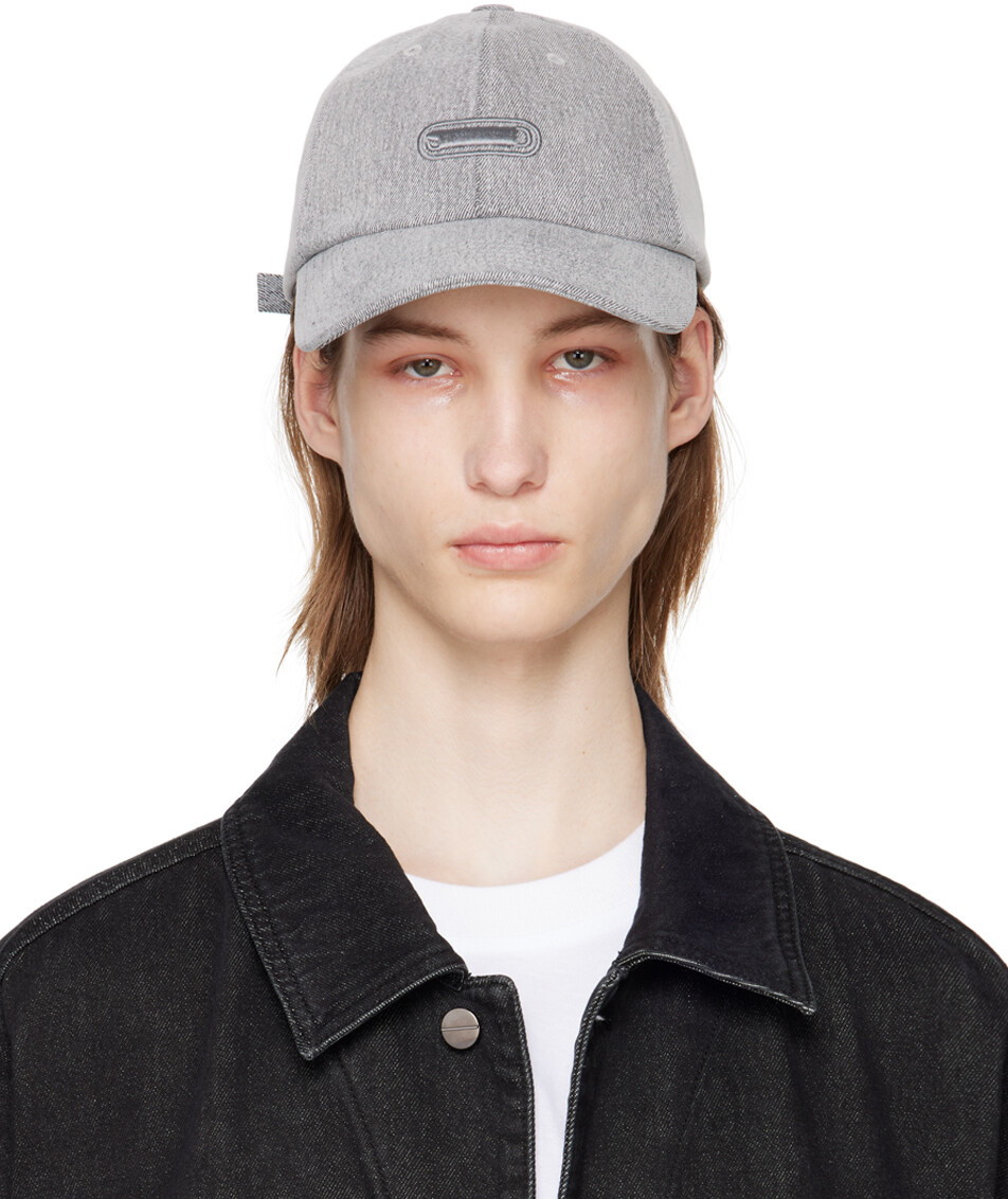 

Серая кепка с логотипом Solid Homme