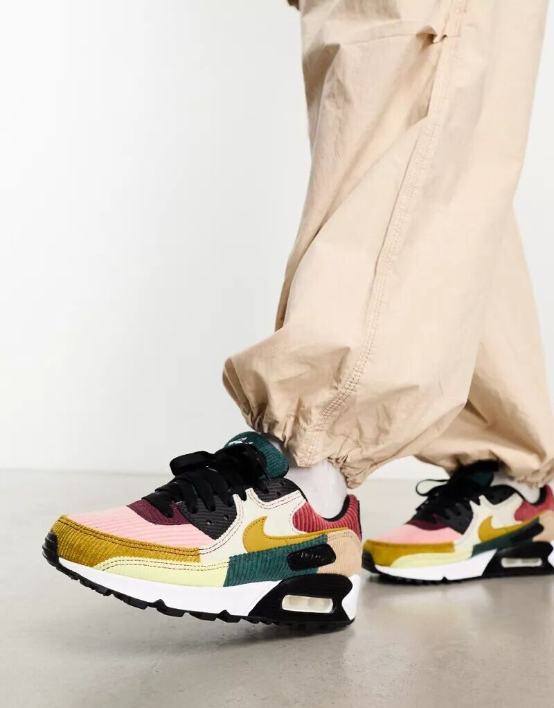 

Кроссовки Nike Air Max 90 из смесового шнура
